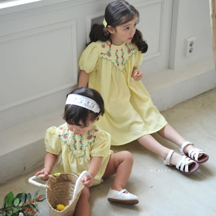 Neneru - Korean Baby Fashion - #babyoutfit - Bebe Blossom Bodysuit - 8