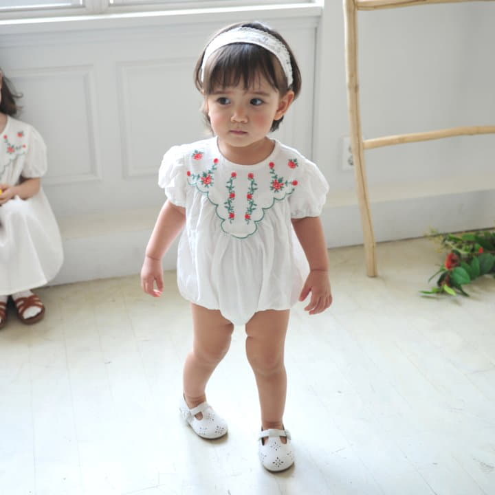 Neneru - Korean Baby Fashion - #babywear - Bebe Blossom Bodysuit - 9