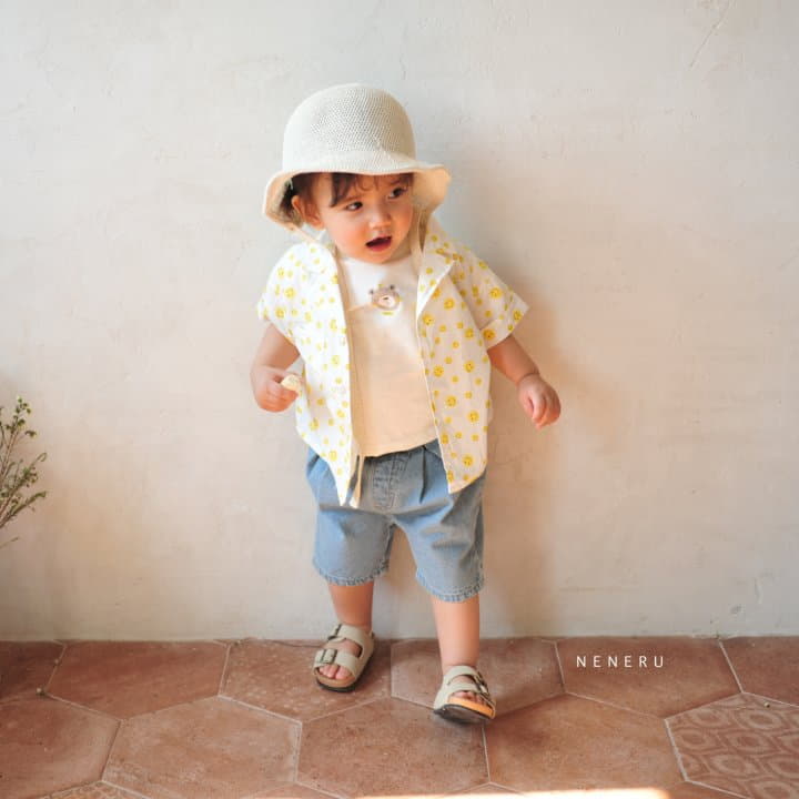 Neneru - Korean Baby Fashion - #onlinebabyboutique - Bebe Fox Shirt - 7