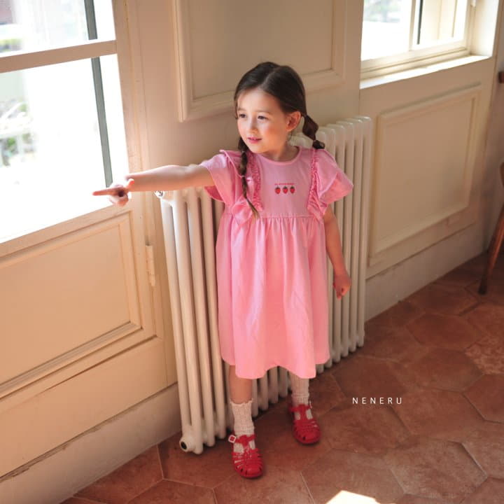 Neneru - Korean Baby Fashion - #onlinebabyshop - Bebe Sarlang One-piece - 5