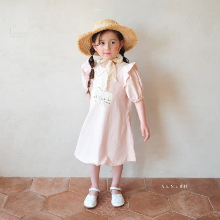 Neneru - Korean Children Fashion - #childofig - Cleo Rabbit One-piece - 5