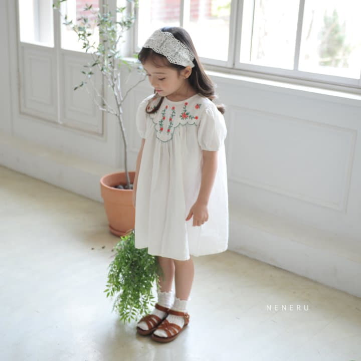 Neneru - Korean Children Fashion - #childofig - Blossom One-piece - 4
