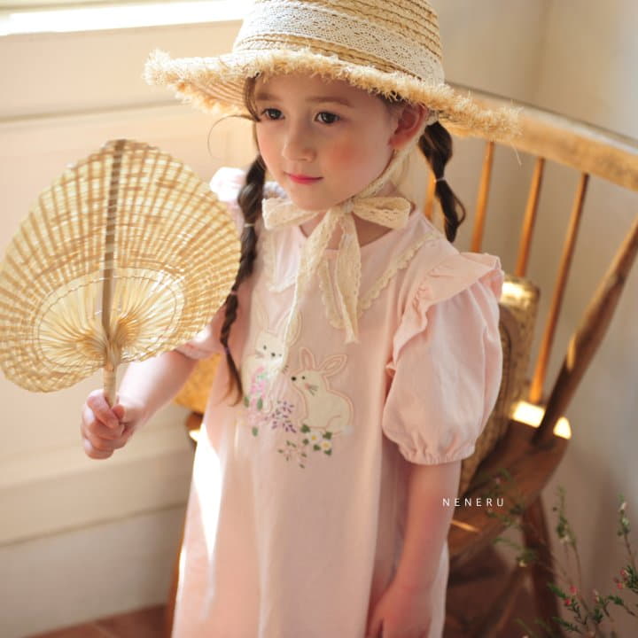 Neneru - Korean Children Fashion - #childrensboutique - Cleo Rabbit One-piece - 6