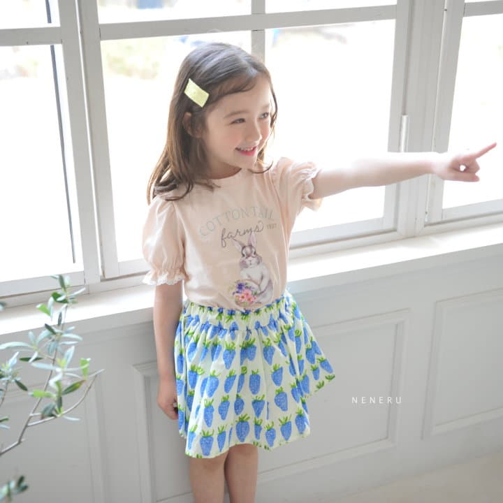 Neneru - Korean Children Fashion - #childrensboutique - Cotton Rabbit Tee - 5