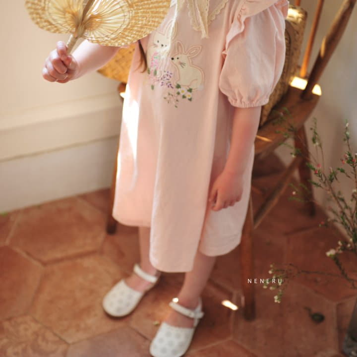 Neneru - Korean Children Fashion - #designkidswear - Cleo Rabbit One-piece - 7