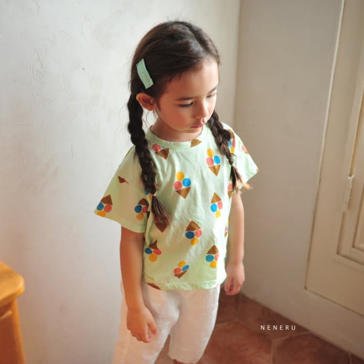 Neneru - Korean Children Fashion - #designkidswear - Bono Ice Cream Tee - 12