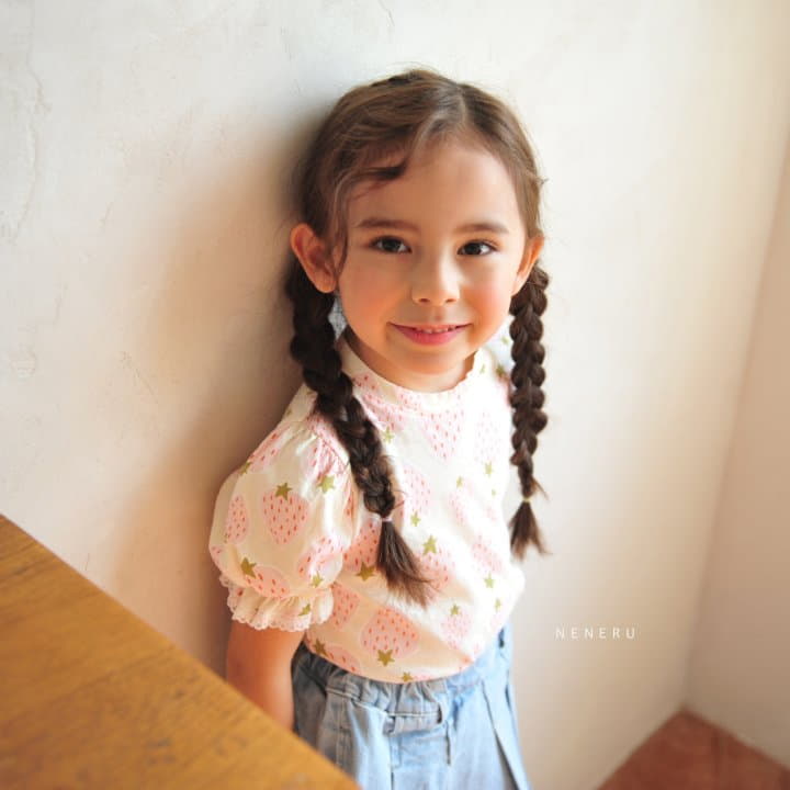 Neneru - Korean Children Fashion - #designkidswear - Cherry Blossom Tee - 7
