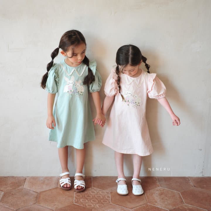 Neneru - Korean Children Fashion - #fashionkids - Cleo Rabbit One-piece - 9