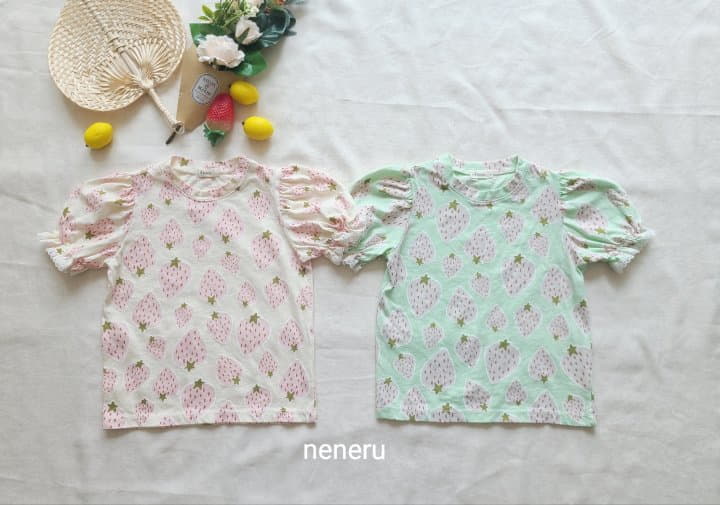 Neneru - Korean Children Fashion - #fashionkids - Cherry Blossom Tee - 9