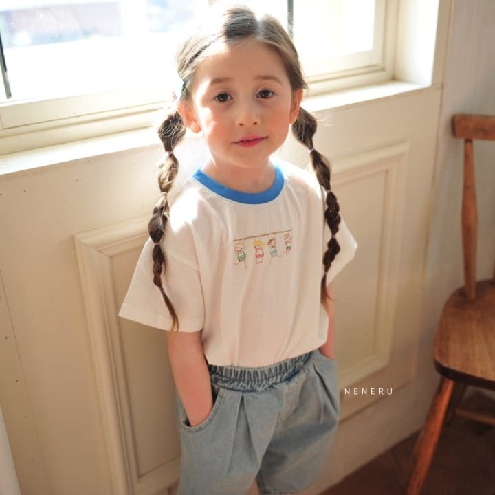 Neneru - Korean Children Fashion - #kidsshorts - Good Friends Tee - 3