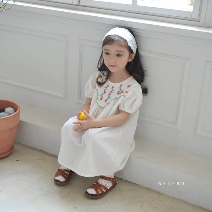 Neneru - Korean Children Fashion - #kidsshorts - Blossom One-piece - 9