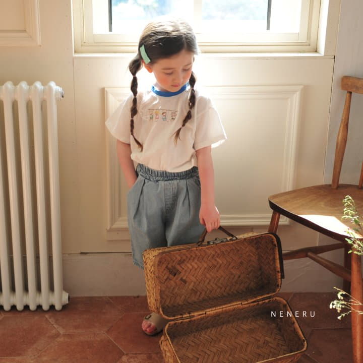 Neneru - Korean Children Fashion - #kidsshorts - Good Friends Tee - 4