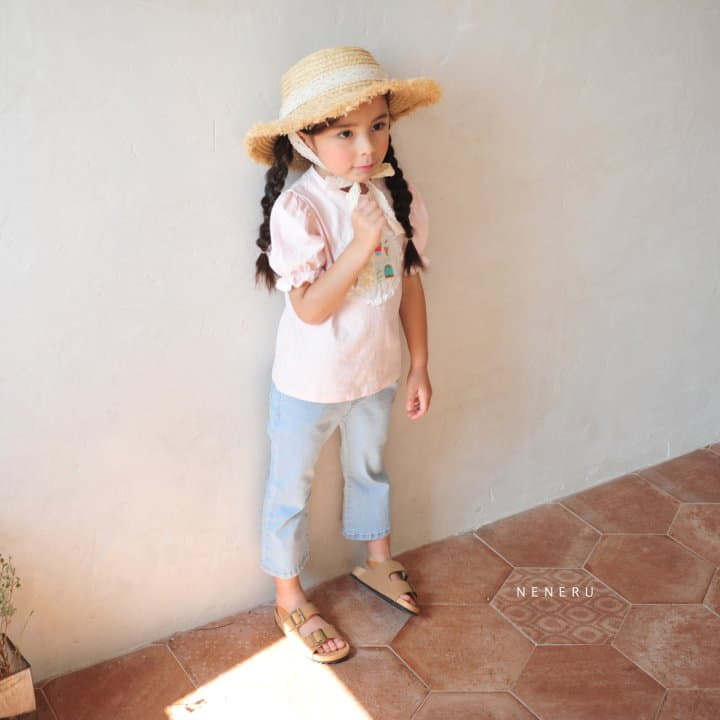 Neneru - Korean Children Fashion - #kidsstore - Ice Cream Embroidery Tee - 9