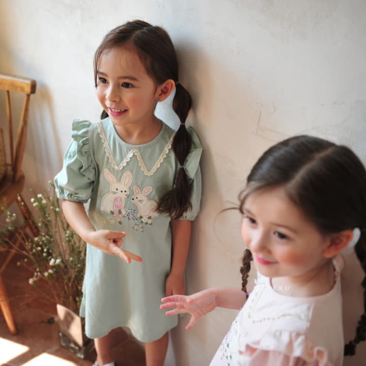 Neneru - Korean Children Fashion - #kidzfashiontrend - Cleo Rabbit One-piece - 12