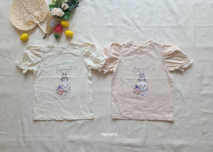 Neneru - Korean Children Fashion - #kidzfashiontrend - Cotton Rabbit Tee - 11