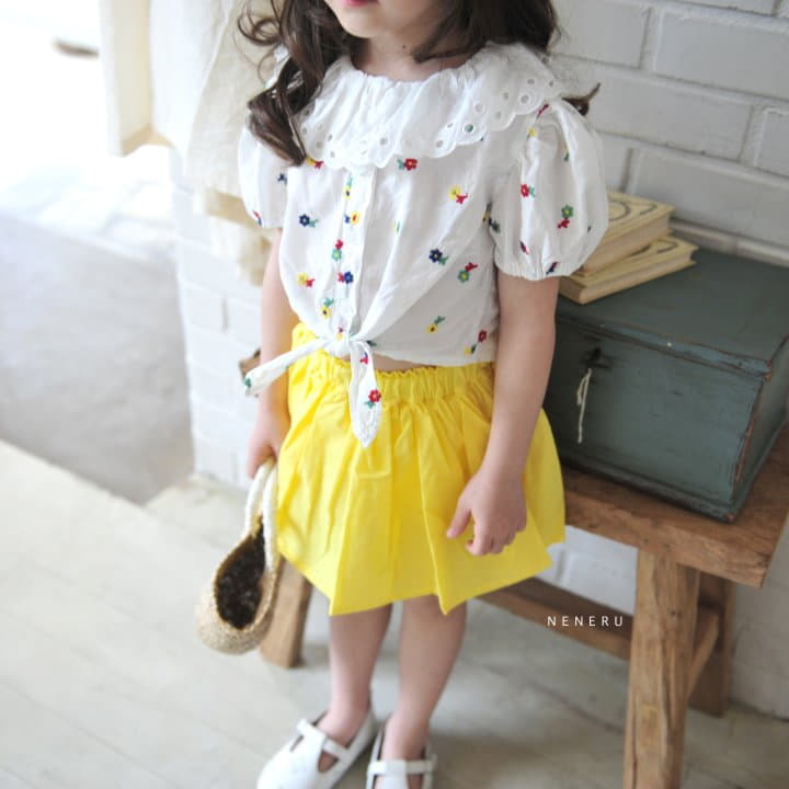 Neneru - Korean Children Fashion - #littlefashionista - Sarlang Skirt Pants - 3