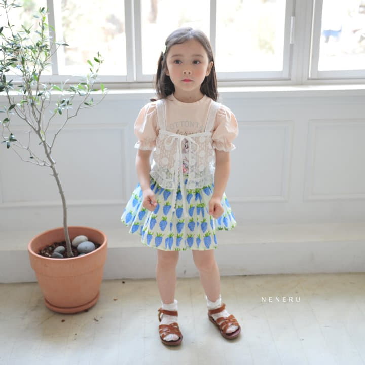 Neneru - Korean Children Fashion - #littlefashionista - Sarlang Skirt Pants - 4