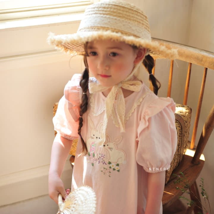 Neneru - Korean Children Fashion - #magicofchildhood - Cleo Rabbit One-piece