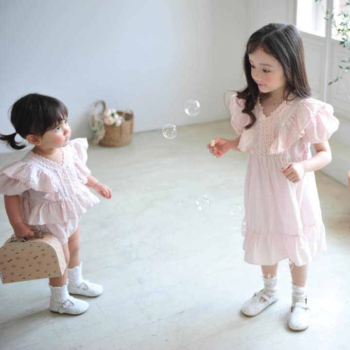 Neneru - Korean Children Fashion - #minifashionista - Monshell One-piece - 2