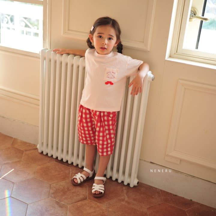 Neneru - Korean Children Fashion - #stylishchildhood - Coco Check Pants - 2