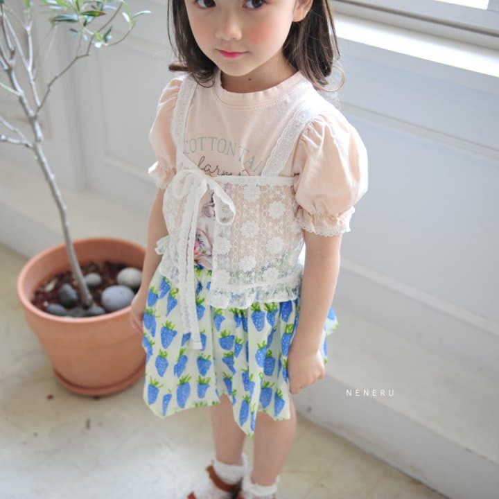 Neneru - Korean Children Fashion - #stylishchildhood - Cotton Rabbit Tee - 3