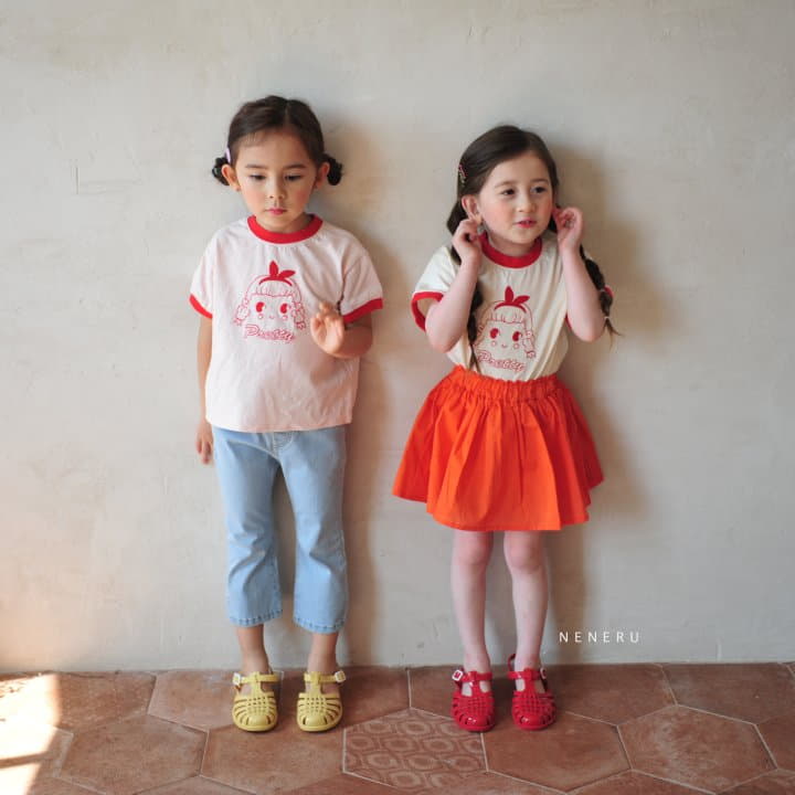 Neneru - Korean Children Fashion - #todddlerfashion - Summer Ppippi Tee - 6