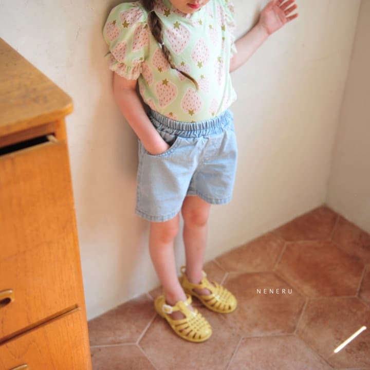 Neneru - Korean Children Fashion - #toddlerclothing - Cherry Blossom Tee - 3