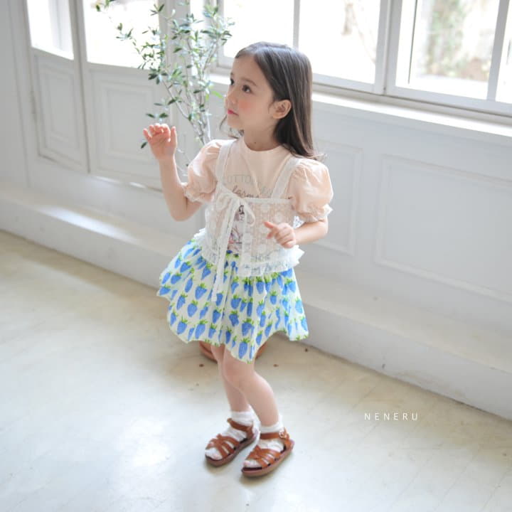 Neneru - Korean Children Fashion - #toddlerclothing - Cotton Rabbit Tee - 2