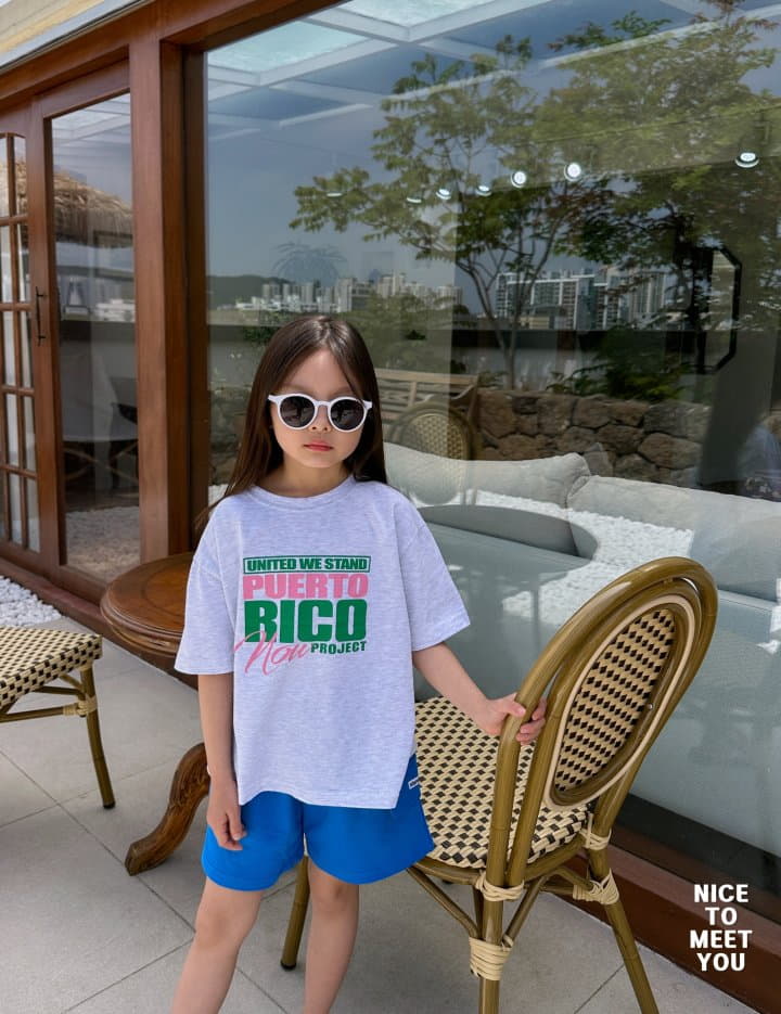 Nice To Meet You - Korean Children Fashion - #childofig - Rico Tee - 6