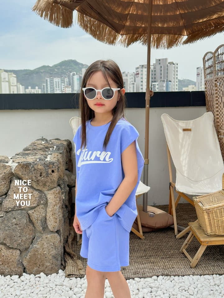 Nice To Meet You - Korean Children Fashion - #designkidswear - Return Top Bottom Set - 9