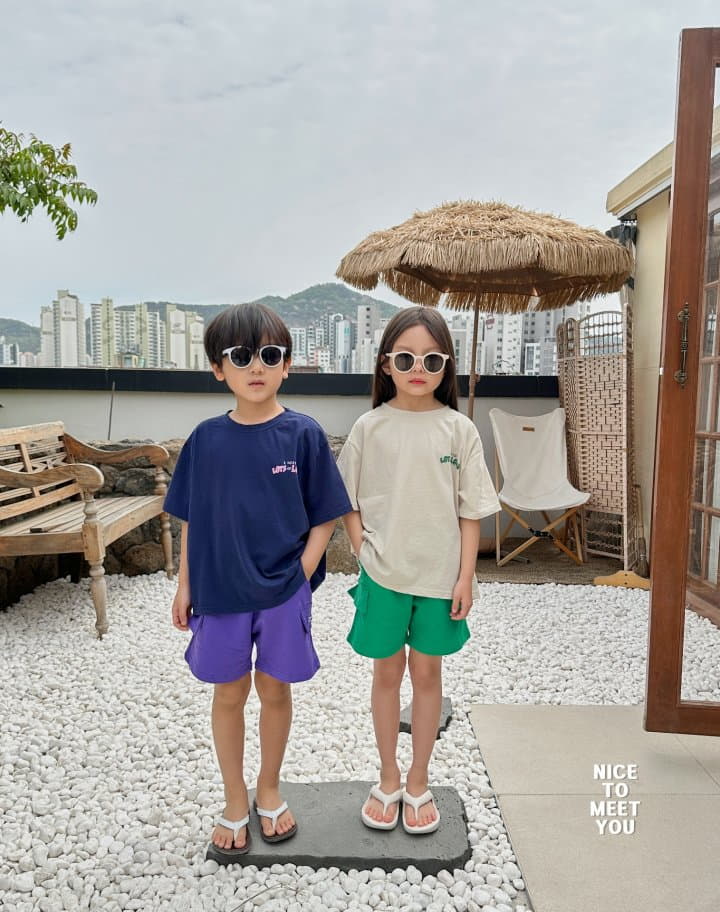 Nice To Meet You - Korean Children Fashion - #fashionkids - Runninrg Bear Tee - 9
