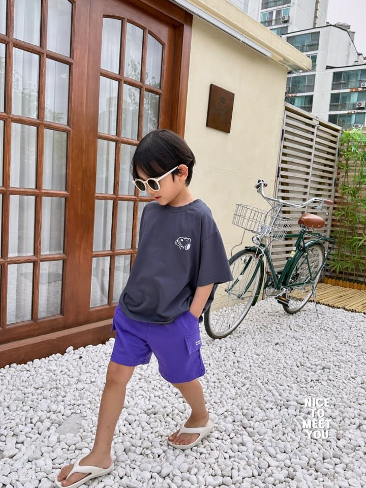 Nice To Meet You - Korean Children Fashion - #kidsstore - Sleepy Shorts - 4