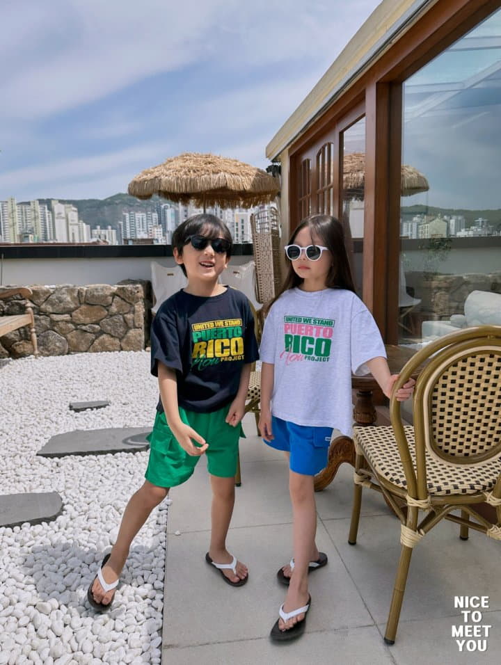 Nice To Meet You - Korean Children Fashion - #littlefashionista - Rico Tee