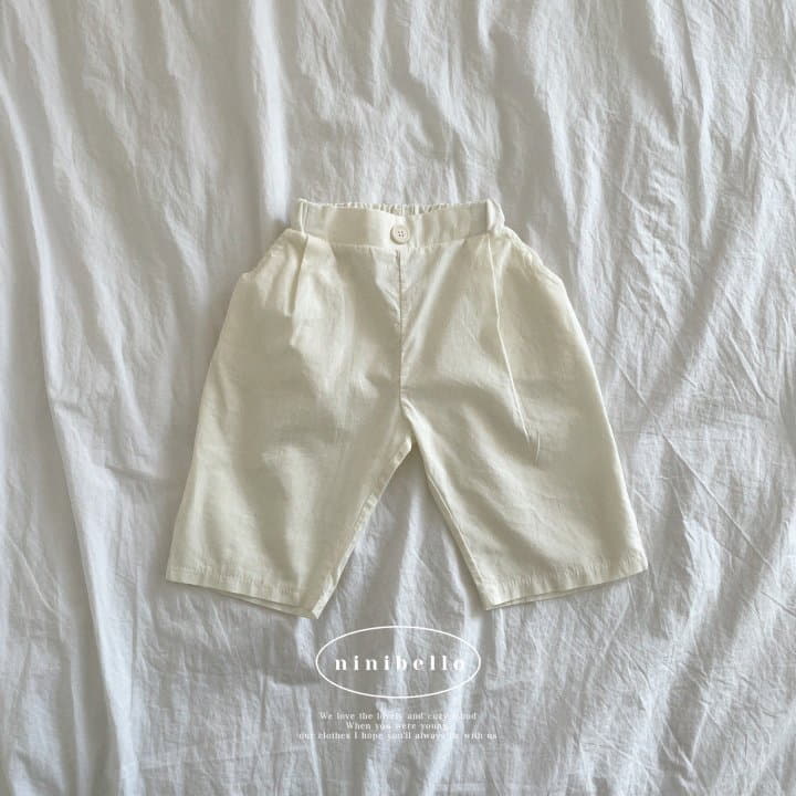 Ninibello - Korean Children Fashion - #designkidswear - Linen Pants