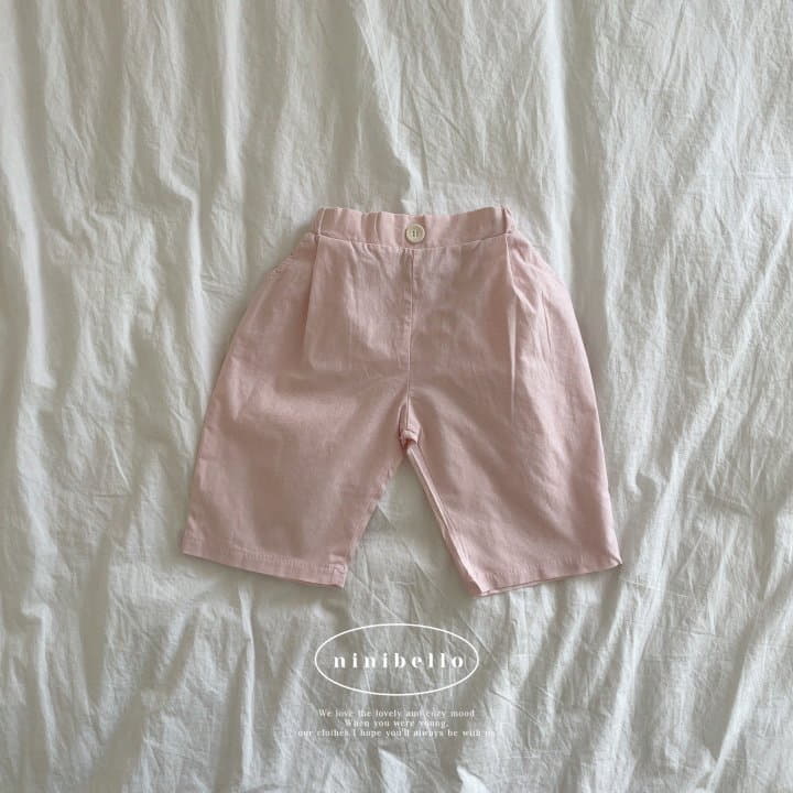 Ninibello - Korean Children Fashion - #fashionkids - Linen Pants - 4