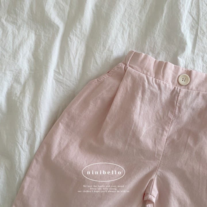 Ninibello - Korean Children Fashion - #kidsstore - Linen Pants - 5