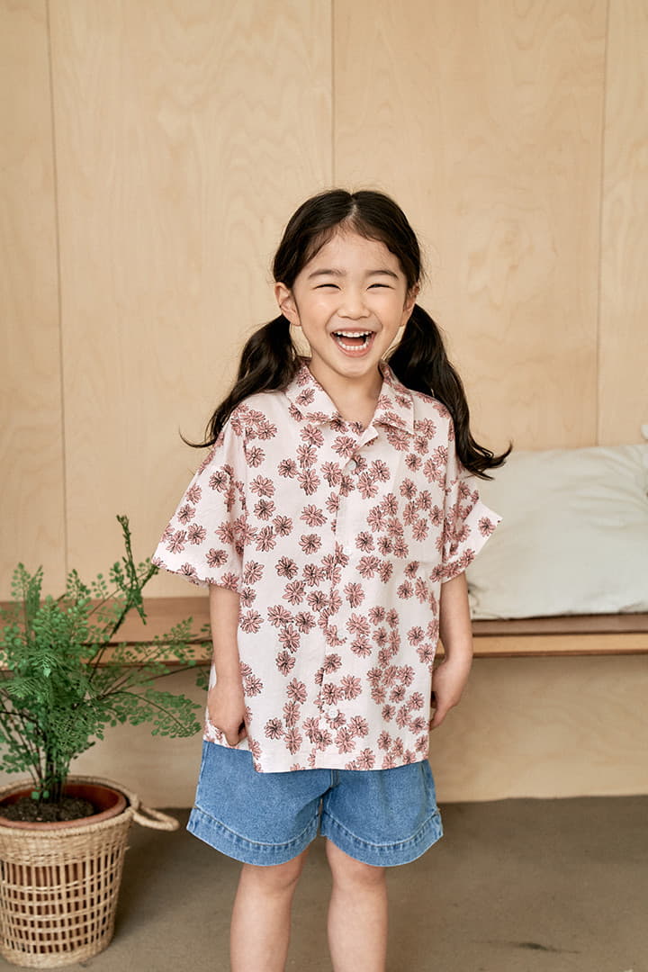 Nrk - Korean Children Fashion - #childofig - Flower Shirt - 12