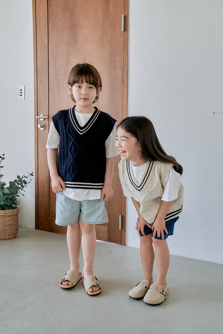 Nrk - Korean Children Fashion - #todddlerfashion - School Look Vest - 10