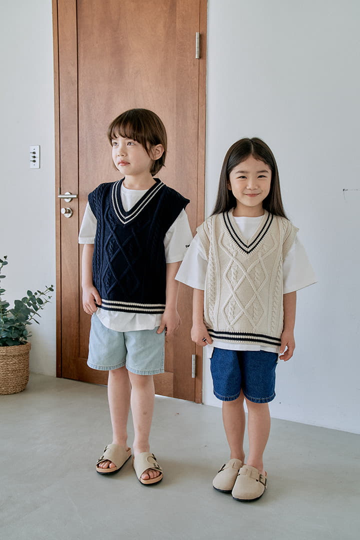 Nrk - Korean Children Fashion - #toddlerclothing - School Look Vest - 11