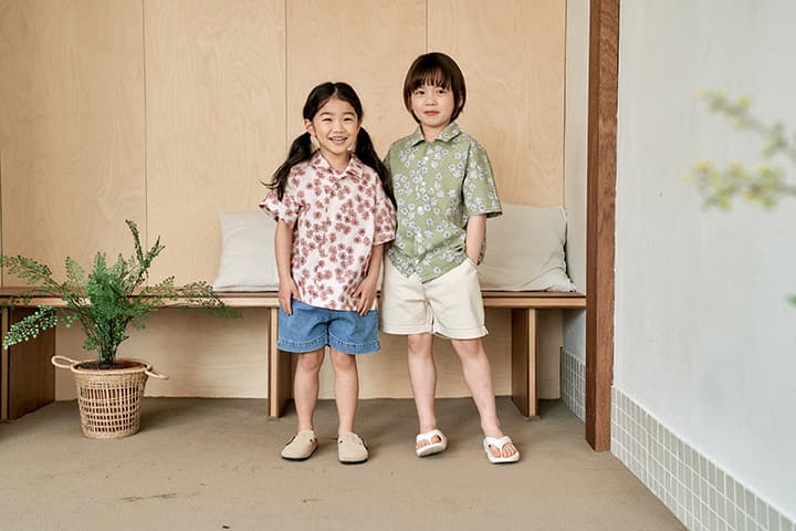 Nrk - Korean Children Fashion - #toddlerclothing - Flower Shirt - 10
