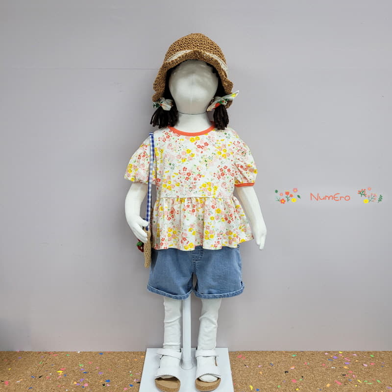 Numero - Korean Children Fashion - #kidsshorts - Garden Tee - 8