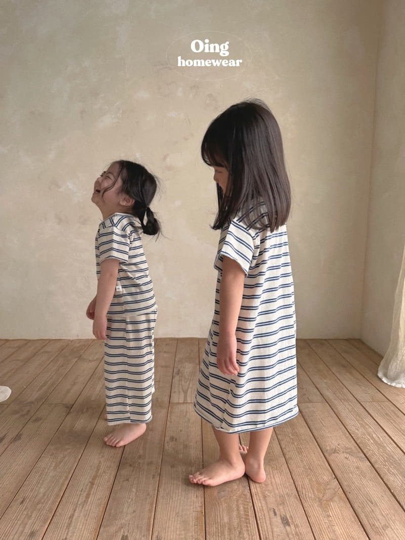 Oing - Korean Children Fashion - #kidsshorts - Walk Stripes One-piece - 10