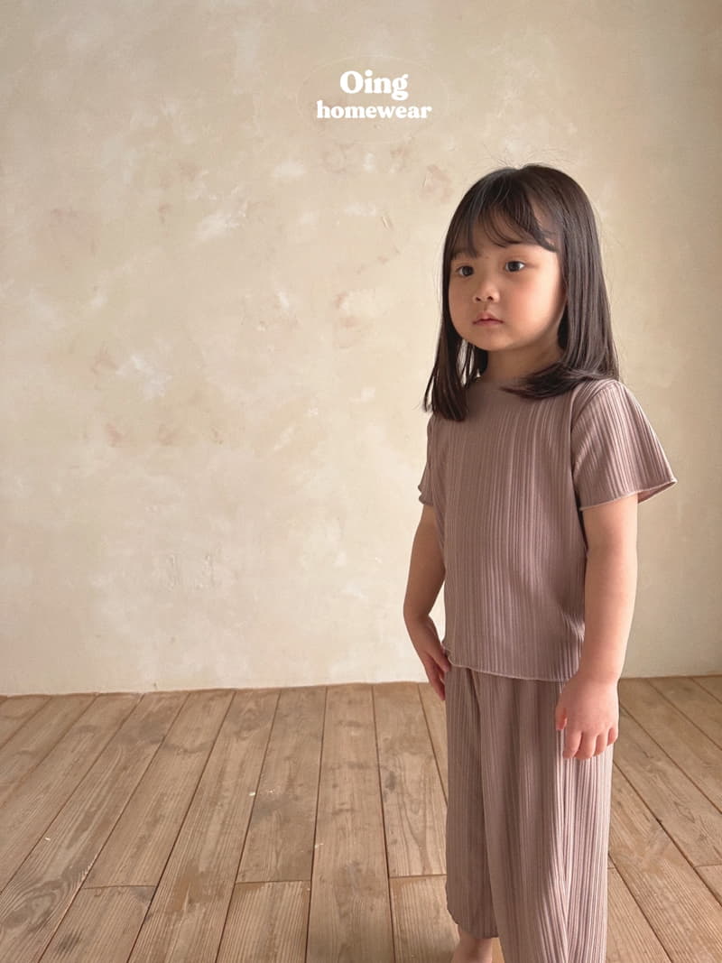 Oing - Korean Children Fashion - #kidsstore - Salrang Top Bottom Set - 3