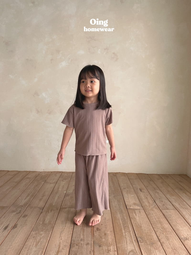 Oing - Korean Children Fashion - #littlefashionista - Salrang Top Bottom Set - 6