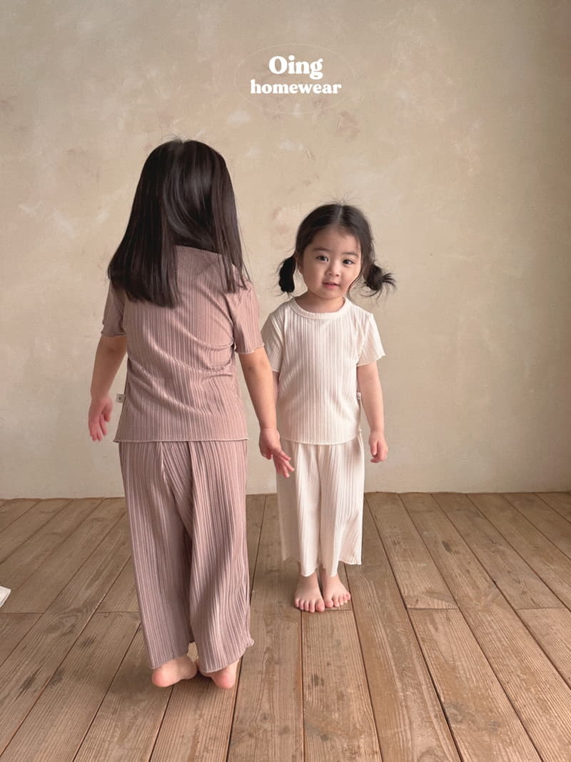 Oing - Korean Children Fashion - #minifashionista - Salrang Top Bottom Set - 8