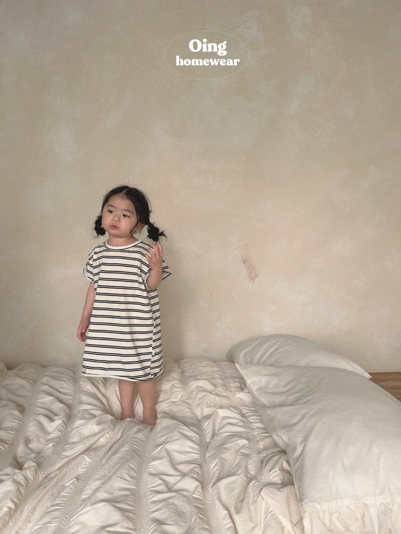 Oing - Korean Children Fashion - #prettylittlegirls - Walk Stripes One-piece