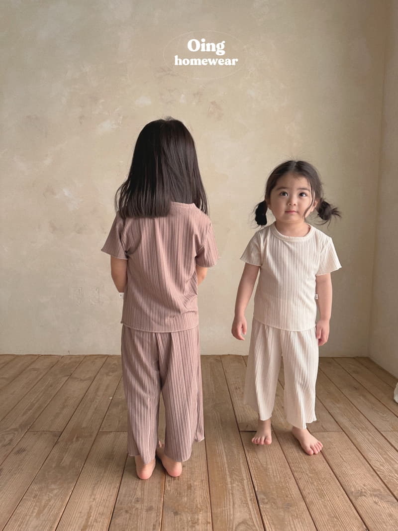 Oing - Korean Children Fashion - #prettylittlegirls - Salrang Top Bottom Set - 9