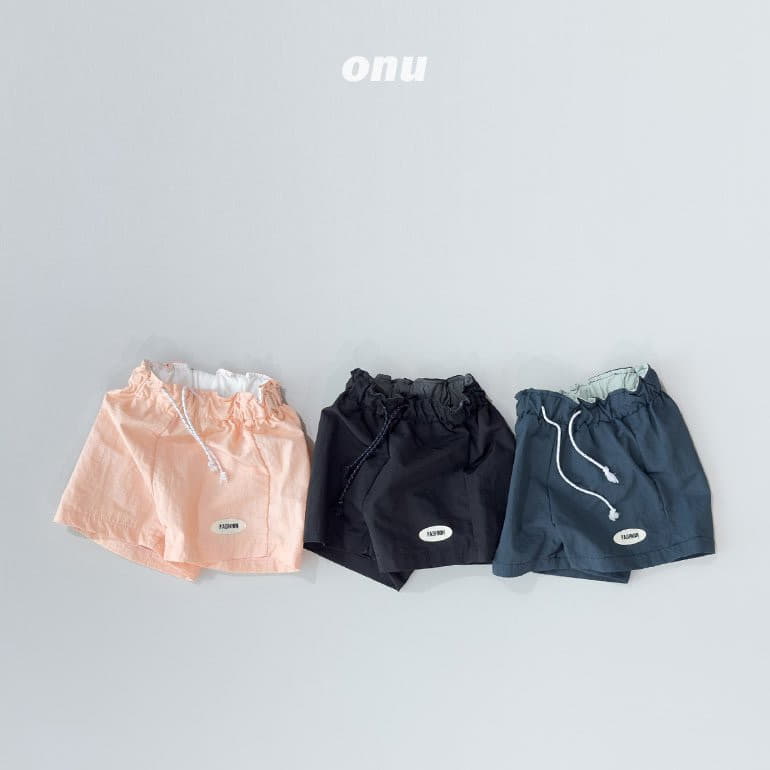 Onu - Korean Children Fashion - #Kfashion4kids - Onu Marine Shorts