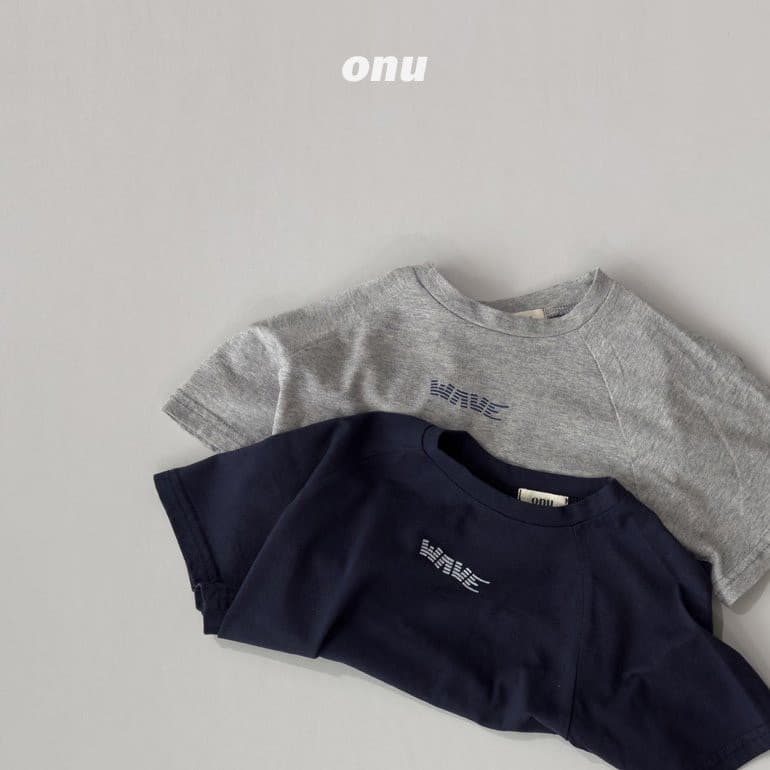 Onu - Korean Children Fashion - #childofig - Wave Tee - 4