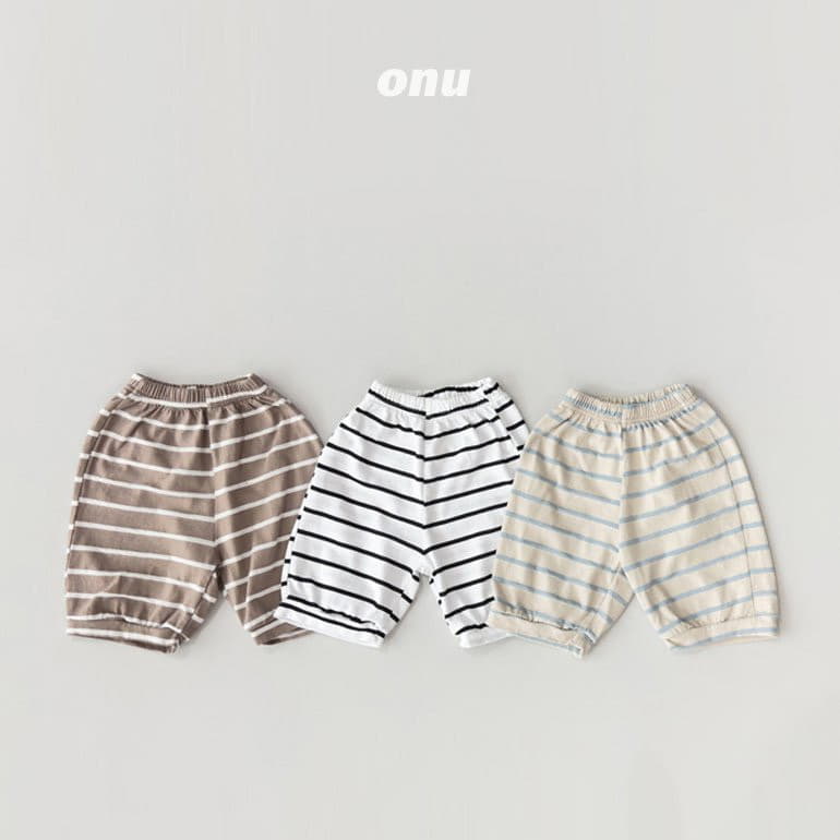 Onu - Korean Children Fashion - #discoveringself - Stripes Pants - 2
